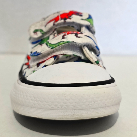 Chuck Taylor All Star Easy-On 8-Bit Dino Toddler Size 6 Gently-Used - Picture 8 of 12